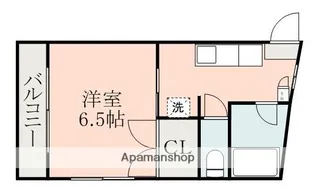 ヴィサージュ大江【1階】の間取り