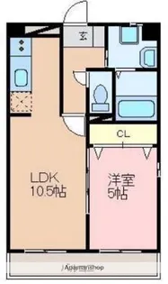 パンダビル【9階】の間取り