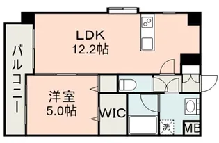 パリス長嶺【3階】の間取り