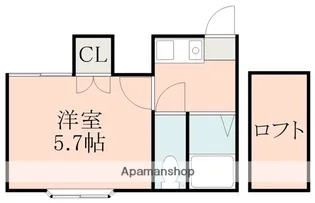 テラス東野【1階】の間取り