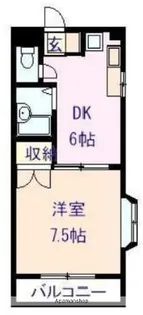 コート新屋敷【3階】の間取り