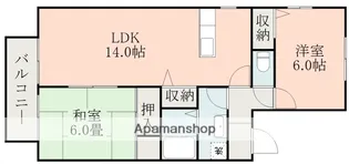 パールシャトー【2階】の間取り