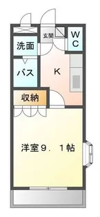 FT SHANGRIーLA【201号室】の間取り