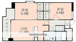エレガンス壱番館【8階】の間取り