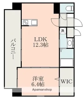 S−FORT熊本慶徳【9階】の間取り