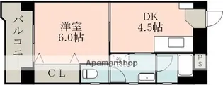 サクライースト【6階】の間取り