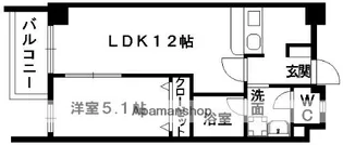 トルペ健軍本町【3階】の間取り