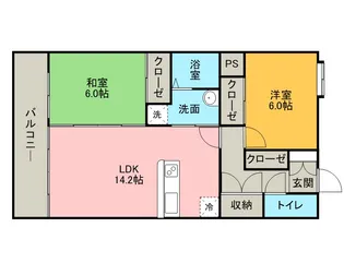 レークヒル画図Ⅲ【3階】の間取り