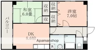 エターナル雅【2階】の間取り