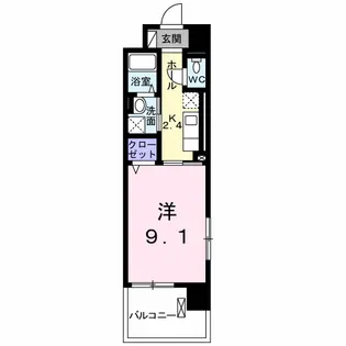 グランシャリオ【2階】の間取り