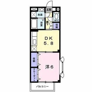 ALFA2000 A【1階】の間取り