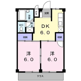 MAハイツⅠ【1階】の間取り