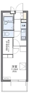 レオパレスグレース石橋【103号室】の間取り