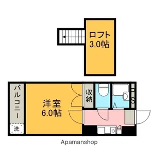 エルヴィータ出水【2階】の間取り