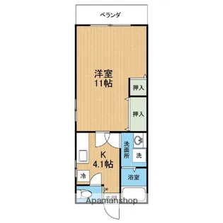 セリシール下南部【2階】の間取り