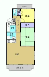 パークサイド21【305号室】の間取り