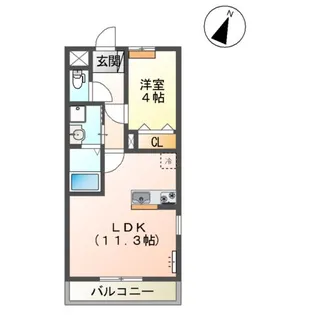 LIEBE AVENIR【2階】の間取り