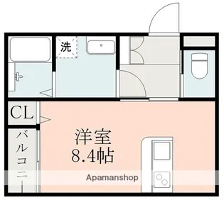 マーレ光の森【1階】の間取り