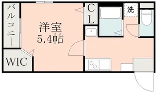 SAINT−DEERS【5階】の間取り