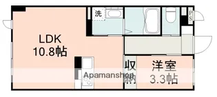 MAJOR光の森駅前【4階】の間取り