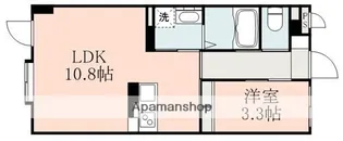 MAJOR光の森駅前【4階】の間取り