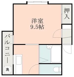 セントポーリア88【2階】の間取り