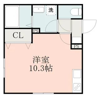 ラ・ポルテ光の森北Ⅶ【1階】の間取り