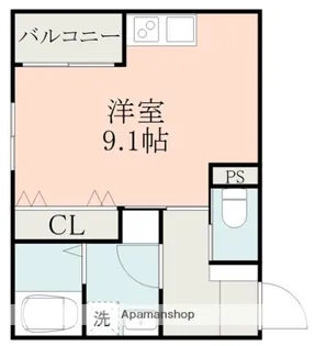 ラ・ポルテ光の森北ⅧNORTH【1階】の間取り