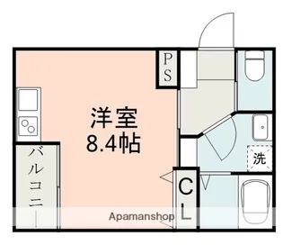 ラ・ポルテ光の森北ⅧNORTH【1階】の間取り