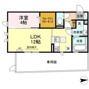 フレア【1階】の間取り