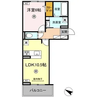 パーチェ御幸【2階】の間取り