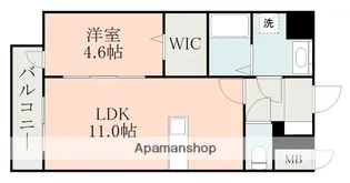グレイスピア菊陽6【4階】の間取り