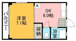 伊東ハイツ【3階】の間取り