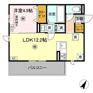 西熊本MY【1階】の間取り