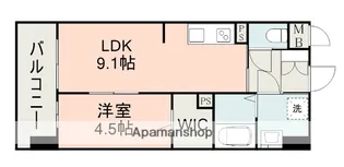 AVANCE菊陽【4階】の間取り