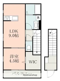 武蔵ヶ丘エステラブル【2階】の間取り