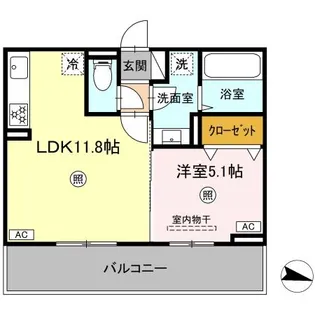 MAISON BONHEUR(メゾン ボヌール)【3階】の間取り