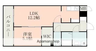 CHAINON大津【4階】の間取り