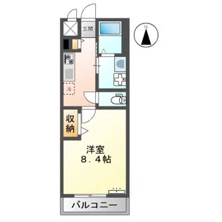 STEINFELDⅠ【203号室】の間取り