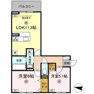 シャルマン12【305号室】の間取り