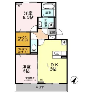 プルミエール B棟【1階】の間取り