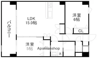 GMH保田窪【4階】の間取り
