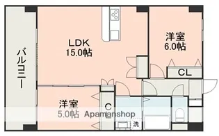 GMH保田窪【2階】の間取り
