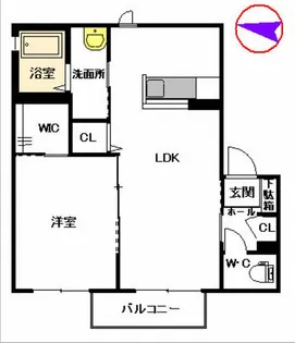 セントラルサン【2階】の間取り