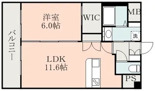 BOA SORTE【11階】の間取り