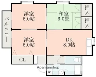 ARKハイツ【2階】の間取り