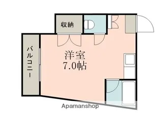 バーディーハイツ【3階】の間取り