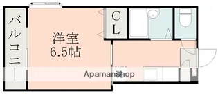 シャポー渡鹿【4階】の間取り