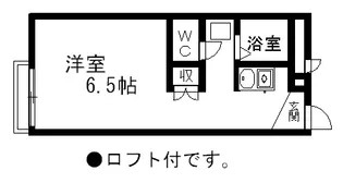 レオパレスタイガー【103号室】の間取り
