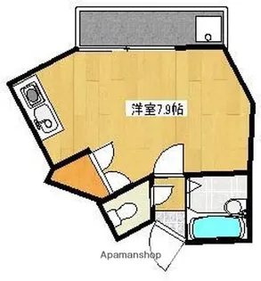 クロノス18三軒町【3階】の間取り